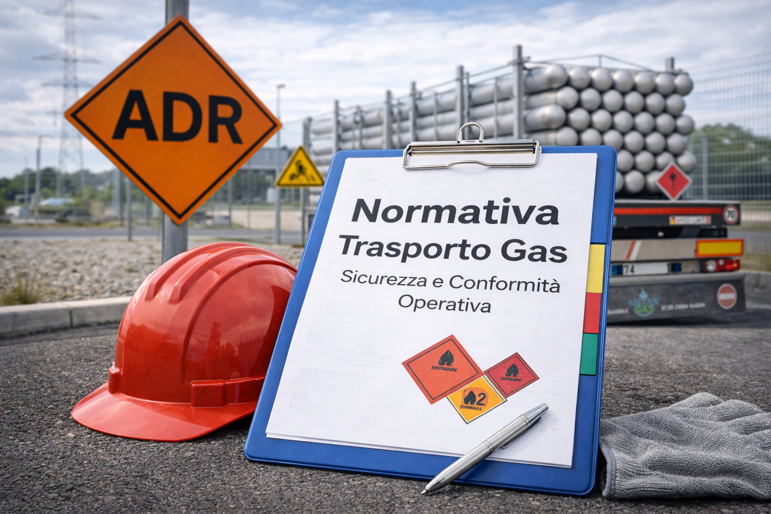 normativa ADR trasporto gas