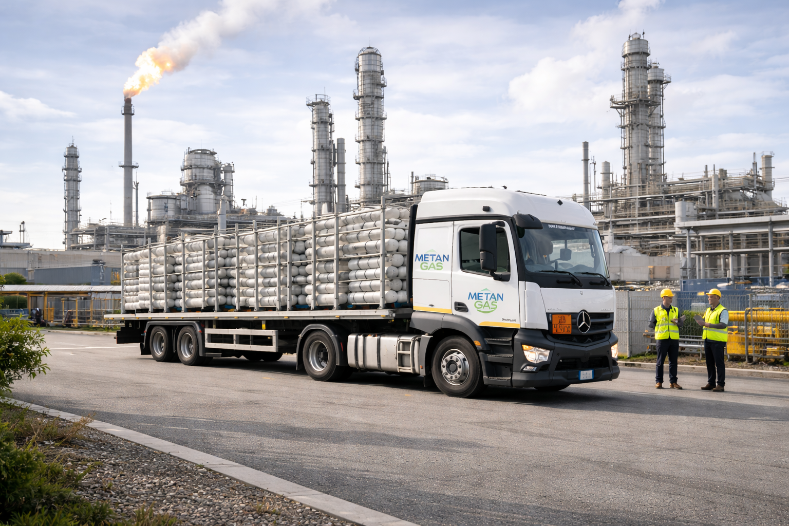 Trasporto Gas per Industria e Distribuzione - Metangas Trasporti SRL