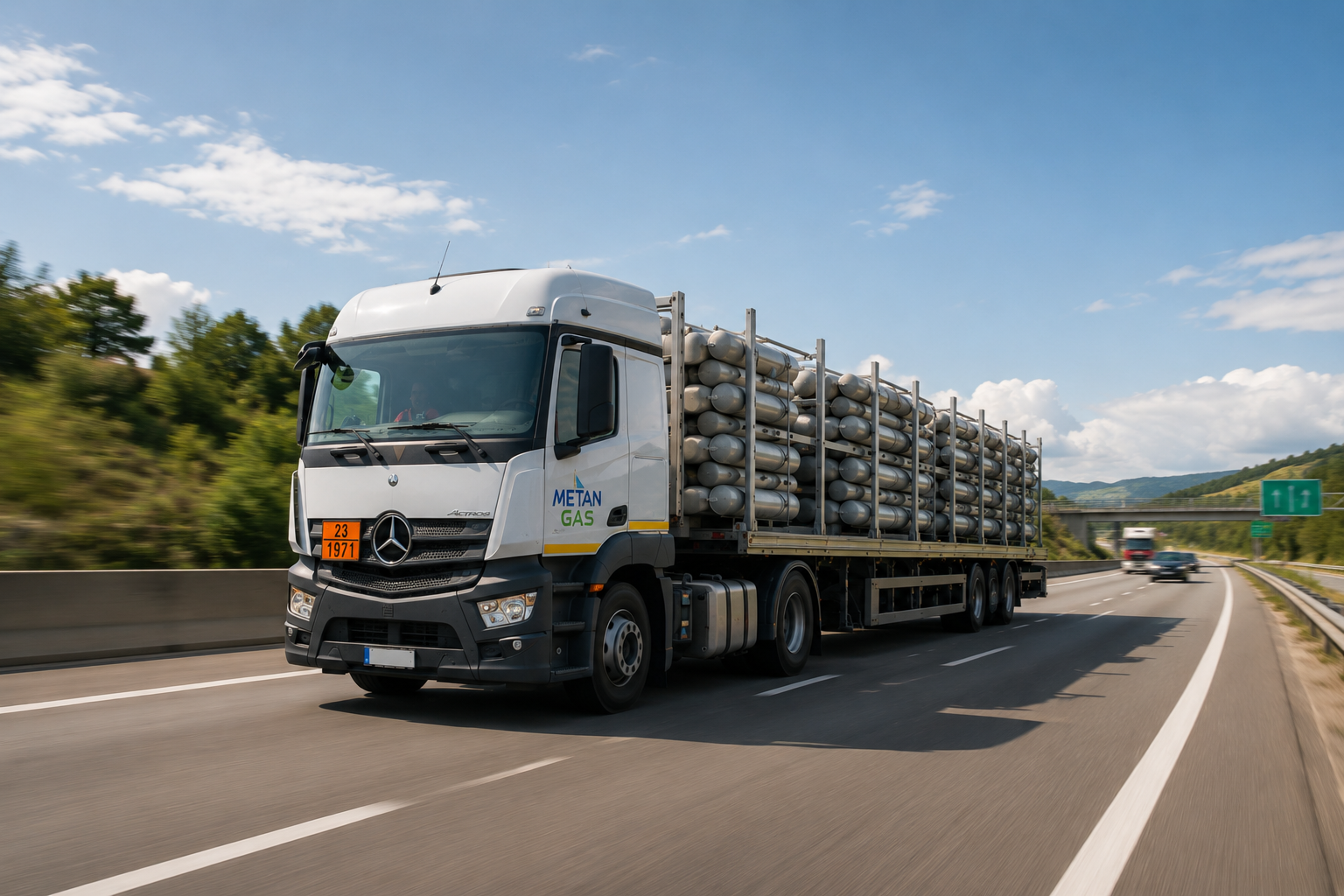 Trasporto Gas su Gomma - Metangas