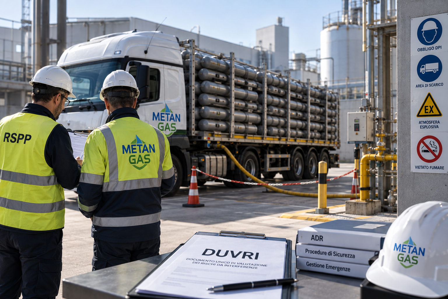 Obblighi del Destinatario ADR, Cosa Fare Ricevendo Gas 2026 - METANGAS TRASPORTI