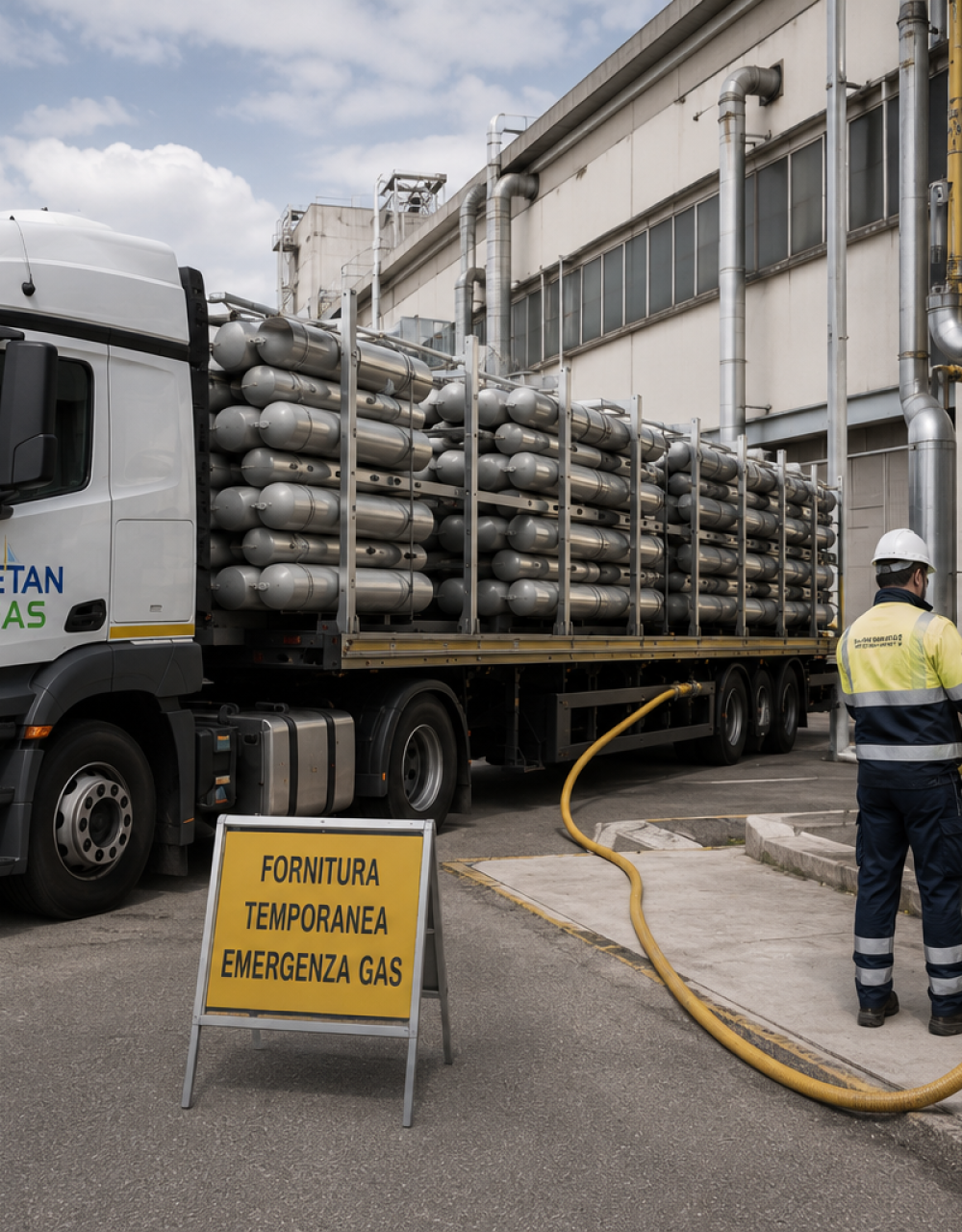 Comunicazione interruzione Gas cosa fare interruzione gas preavviso cosa fare azienda - Quanto dura un carro Bombolaio