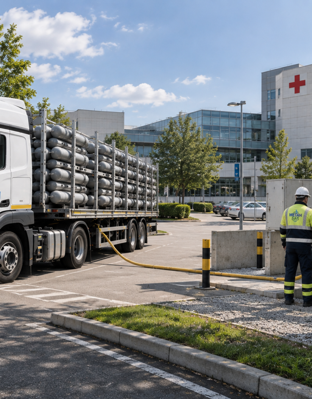 Interruzione Gas Ospedali e RSA: Come Garantire Riscaldamento, Acqua Calda e Vapore | Metangas Trasporti