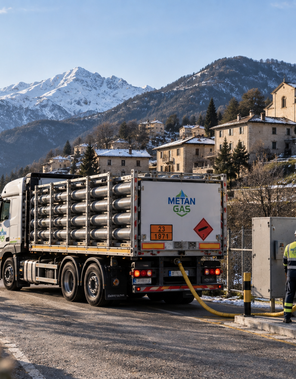 Reti Gas Isolate - Come si Alimentano i Comuni Non Collegati al Metanodotto | METANGAS